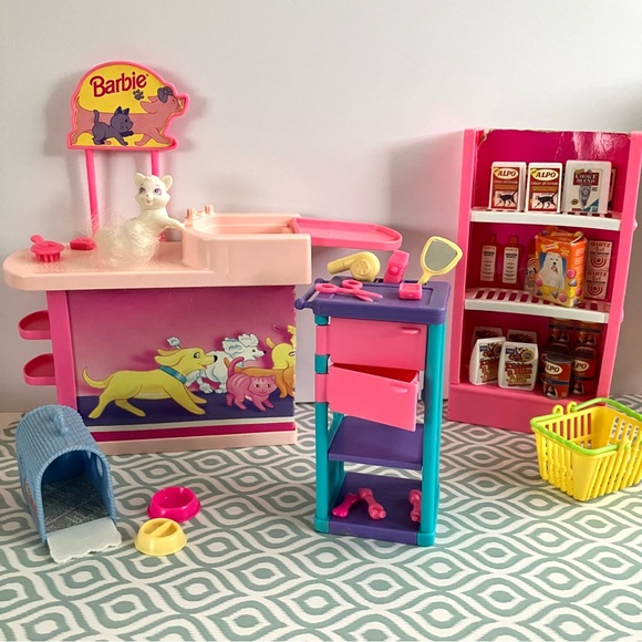 Barbie Toys Vintage 995 Barbie So Much To Do Pretty Pet Parlor Set Poshmark
